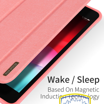 Bao da dành cho iPad  iPad 9.7 (2017/2018) Gen 5/ Gen 6, iPad Air, iPad Air 2  hiệu Dux Ducis Domo có khe để bút, bảo vệ camera, chống sốc, cao cấp - Hàng nhập khẩu.