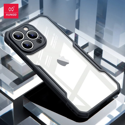 Ốp lưng dành cho iPhone 13 Pro Max trong suốt chống sốc XUNDD, chống va đập, bảo vệ camera, siêu bền bỉ - Hàng nhập khẩu