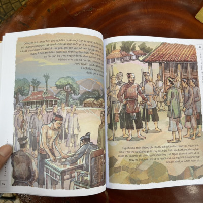 [CHÚA TIÊN NGUYỄN HOÀNG] - [Bộ LỊCH SỬ VIỆT NAM BẰNG TRANH] – Bìa cứng – in màu toàn bộ - NXB TRẺ