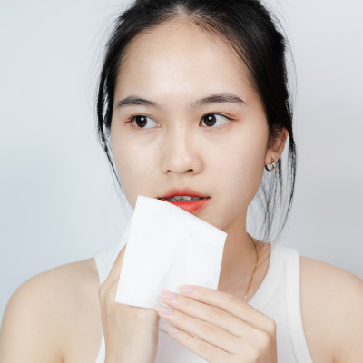 Khăn giấy lụa khăn giấy ăn rút Ecotissue gói 250 tờ thấm hút tốt mềm mịn an toàn sạch sẽ