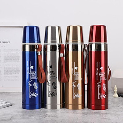 Bình Giữ Nhiệt 2 Lớp Lõi Inox 304 Travel Vacuum 750ml