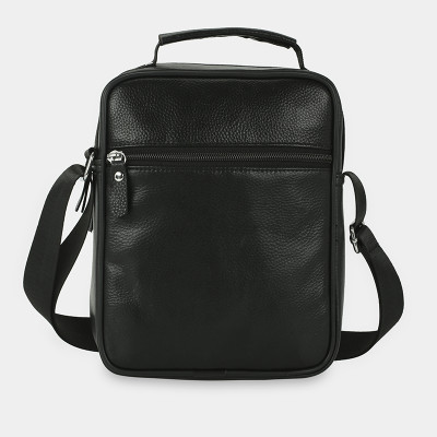 Túi xách công sở nam da thật cao cấp, túi đeo chéo nam đựng IPAD 7.9 inch phối khoen thanh lịch IDIGO MB1 - 6017