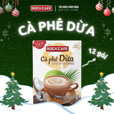 [CB] 2 hộp: Cà phê Dừa + Cà phê Sầu Riêng (Hộp 12 gói x 20 gr)