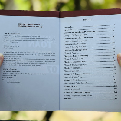 Combo sách Đánh thức tài năng toán học 7 và 50 thủ thuật toán ( 2 cuốn ), sách kiến thức toán học lớp 7 lớp 9 - Hiệu sách Genbooks