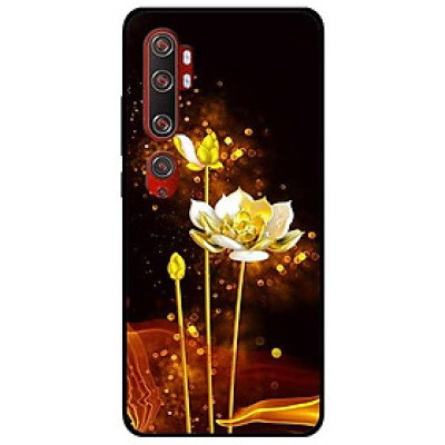 Ốp lưng dành cho Xiaomi Mi Note 10 - Mi Note 10 Pro - mẫu Sen Trắng Vàng 2