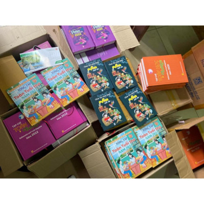 Sách - Tổng tập toán tuổi thơ 2022 ( Trung học cơ sơ )