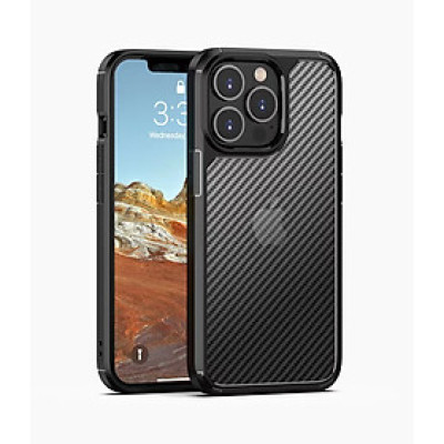 Ốp lưng vân carbon mờ chống vân tay Gucase Berlia cho iPhone 15 Pro Max / 14 Pro / 13Promax / 12Promax - Hàng chính hãng