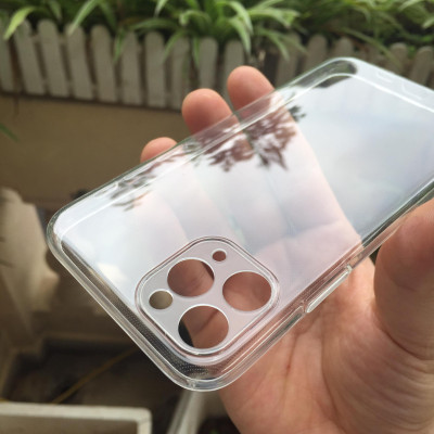 Ốp lưng silicon Gor cho Apple iPhone 11 Pro 5.8 inch siêu mỏng, có gờ bảo vệ camera- Hàng nhập khẩu