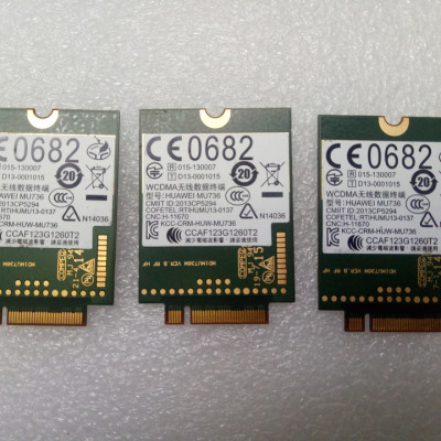 Card WWan 3G Huawei MU736 dùng cho laptop Dell E7250, E7450, Asus, Acer - Hàng chính hãng