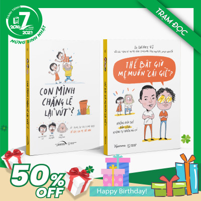 Trạm Đọc Official | Combo: Con Mình Chẳng Lẽ Lại