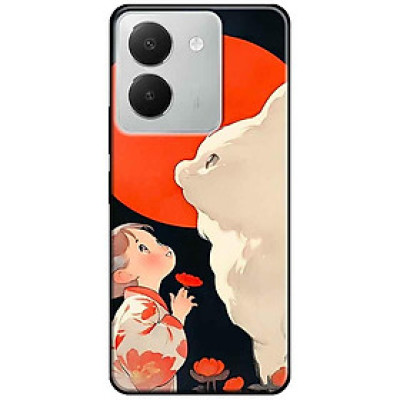 Ốp lưng cho Vivo Y03 - Y03T - Y18 - Y18S - Y18T - Y27 5G - Y28 4G - Y36 - Thỏ Và Bé - Hàng Chính Hãng