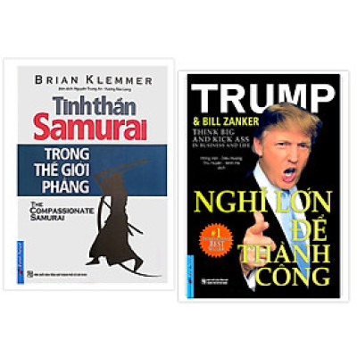 Combo Tinh Thần Samurai Trong Thế Giới Phẳng + Nghĩ Lớn Để Thành Công