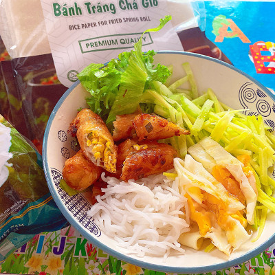 COMBO 10 Bún tươi khô Shammi400g(bún tươi sấy khô hàng xuất khẩu không chất bảo quản, không hàn the)