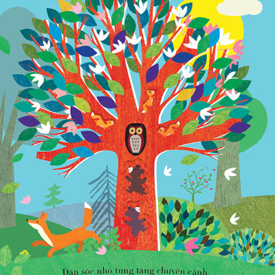 Sách tranh song ngữ Mùa đến,mùa đi - Cây - ehomebooks - Cho trẻ từ 0-6 tuổi
