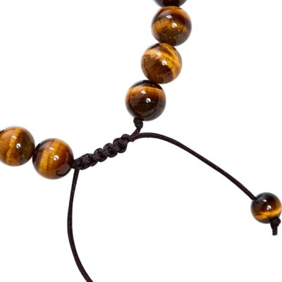 Vòng Đá Mắt Hổ Phối Charm Ngọc Quý Gemstones VT25