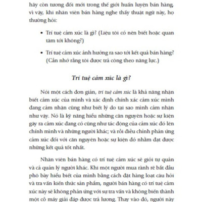 Trí Tuệ Cảm Xúc Trong Kinh Doanh - Bí Quyết Kết Nối Và Thu Phục Khách Hàng Hiệu Quả _FN