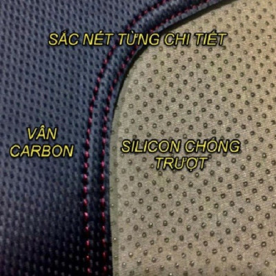 KIA CERATO 2019-2020-2021, thảm taplo da vân cacbon