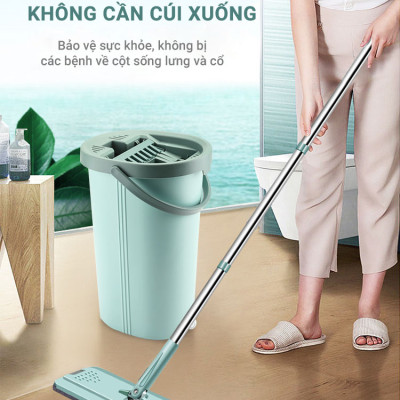 BỘ CÂY LAU NHÀ THÔNG MINH SAGOKER, mã BLNEC