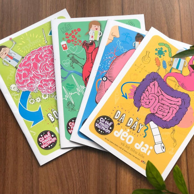 Bộ Cơ Thể Người Vui Nhộn (Bộ 4 Cuốn)