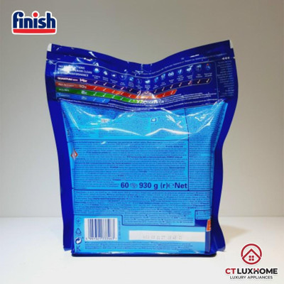 Viên rửa bát Finish Quantum Max 60 viên - Hàng chính hãng 