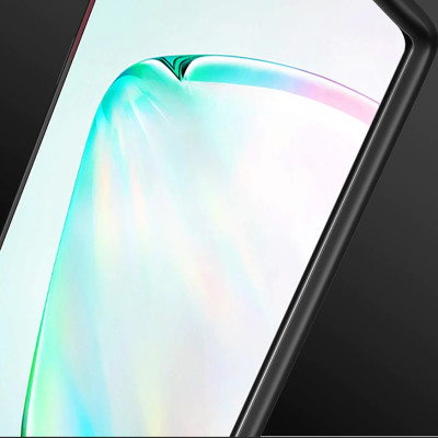 Ốp Lưng Màu Đen Cho Samsung S21 FE Hiệu Ou Case, không bám vân tay- Hàng Chính Hãng