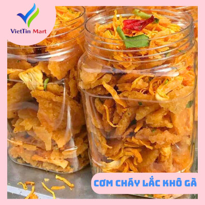 500G CƠM CHÁY LẮC KHÔ GÀ (đóng hũ) VIETTIN MART