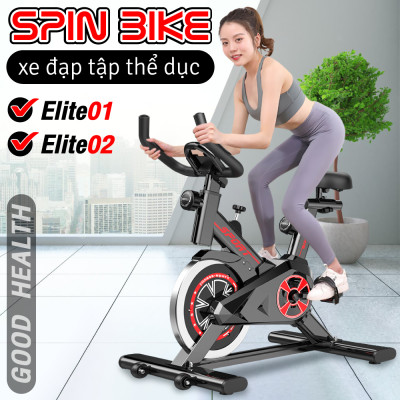 BG- BLUETOOTH-Xe đạp tập thể thao đa năng trong nhà SPINING BIKE ELITE 02 - 4800258 mới (hàng nhập khẩu)