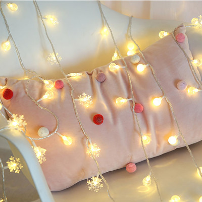 Đèn Led Trang Trí Dài 10M - 80 Bóng Trang Trí Noel Lễ Tết