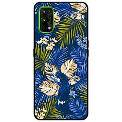 Ốp lưng dành cho Realme 7 Pro mẫu Họa Tiết Hoa Xanh Dương