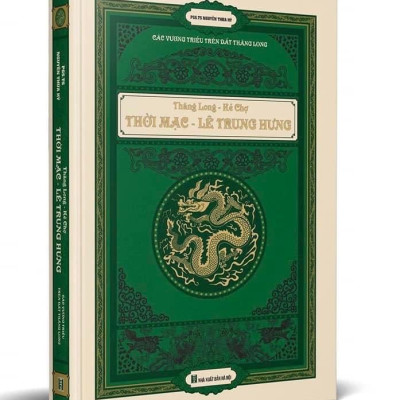 BỘ SÁCH “CÁC VƯƠNG TRIỀU TRÊN ĐẤT THĂNG LONG” (4 CUỐN). BẢN IN GIỚI HẠN BÌA CỨNG CÓ HỘP 