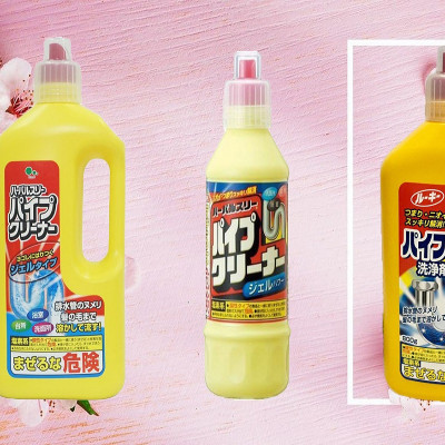 Dung dịch thông tắc đường ống cực mạnh Mitsuei, tiêu diệt tận gốc các loại vi khuẩn và chất cặn bẩn, mùi hôi thối -nội địa Nhật Bản 