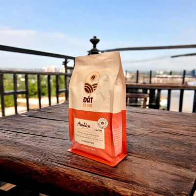 Cà Phê Arabica Nguyên Chất Đất Cà Phê 500g | Pure Arabica Coffee Cầu Đất Đà Lạt - Gu Thanh Nhẹ