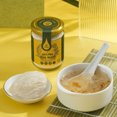 Đường Dừa Nước Vietnipa 150g -  Người Tiểu Đường, Ăn Kiêng, Hàm Lượng Vitamin Và Muối Khoáng Cao