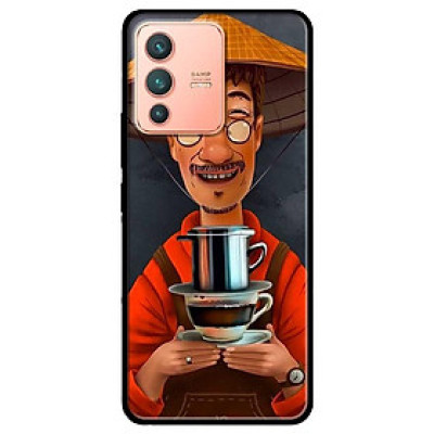 Ốp lưng dành cho Vivo V23 5G / S12 - Vivo Y15s / Y15A mẫu Ông Lão Cà Phê