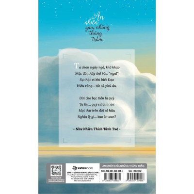 An nhiên giữa những thăng trầm (Tái bản) - Tác giả Như Nhiên Thích Tánh Tuệ