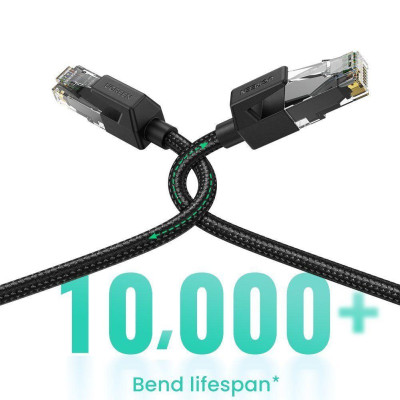 Ugreen UG70681NW135TK 3M Cat6E FTP cáp nối mạng truyền dữ liệu giữa các máy tính - HÀNG CHÍNH HÃNG