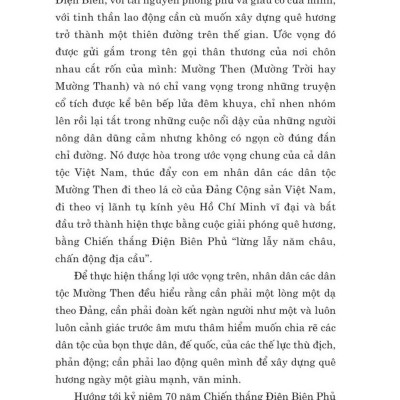 Điện Biên trong lịch sử (từ thuở ban đầu đến năm 1954) bản in 2024