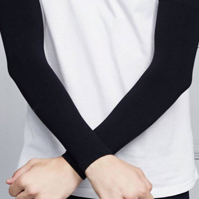 Đôi Găng Tay Chống Nắng Thời Trang Let Slim Đen (2 Chiếc)