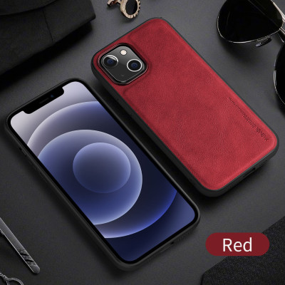 Ốp lưng da cho iPhone 12 Mini, 12, 12 Pro, 12 Pro Max, iPhone 13 Mini, 13, 13 Pro, 13 Pro Max Max hãng X-level cao cấp viền mềm chống sốc - Hàng chính hãng