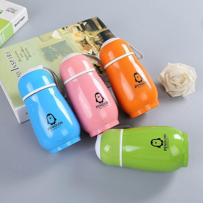 Bình Giữ Nhiệt Hình Chim Cánh Cụt Penguin Dung Tích 150Ml