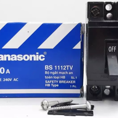 Cầu dao CB cóc Panasonic, ngắt mạch an toàn (6A-10A-15A-20A-30A-40A) - Hàng chính hãng