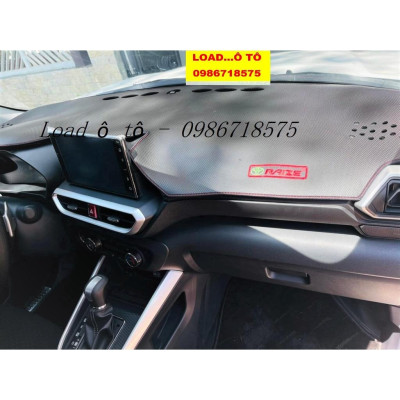 Thảm Taplo Chống Nắng Xe Suzuki XL7 2023-2019 Mẫu Taplo Da Carbon, Nhung Lông Cừu Chống Nắng Taplo Cao Cấp