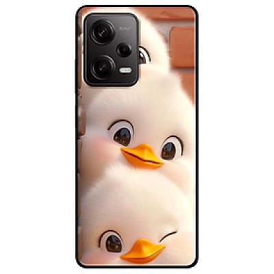Ốp lưng cho Xiaomi Redmi 12 4G - Redmi Note 12 4G - 12 Pro 4G - 12 Pro 5G - Ba Chú Vịt Trắng - Hàng Chính Hãng