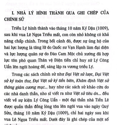 Vương Triều Lý - Với Việc Xây Dựng Và Sử Dụng Lực Lượng Thủy Quân