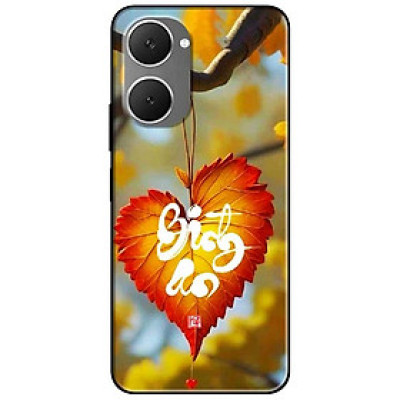 Ốp lưng cho Vivo Y03 - Y03T - Y18 - Y18S - Y18T - Y27 5G - Y28 4G - Y36 - Lá Bình An - Hàng Chính Hãng
