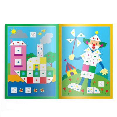 Sách - Bộ Dán Hình Sáng Tạo (Cuốn Lẻ Và Combo)