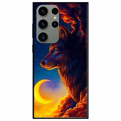 Ốp lưng dành cho Samsung S23 - S23 Plus - S23 Ultra - A34 5G - A54 5G mẫu Sói Và Mặt Trăng