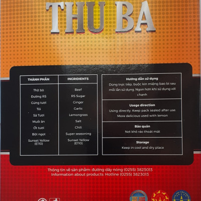 Combo 2 hộp bò khô sợi 250gr quà tặng ăn vặt