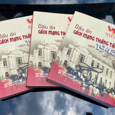 Dấu ấn cách mạng tháng tám 1945 - bản in 2025