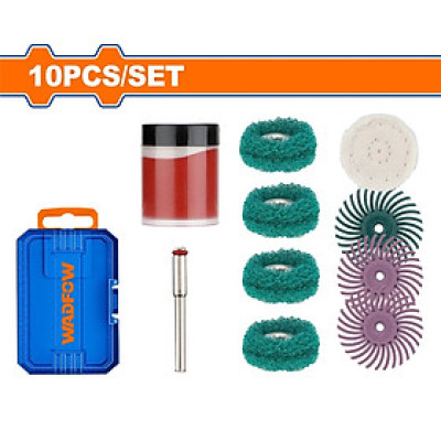 BỘ 10 MÓN PHỤ KIỆN MÀI MINI WRR5010 WADFOW - HÀNG CHÍNH HÃNG
